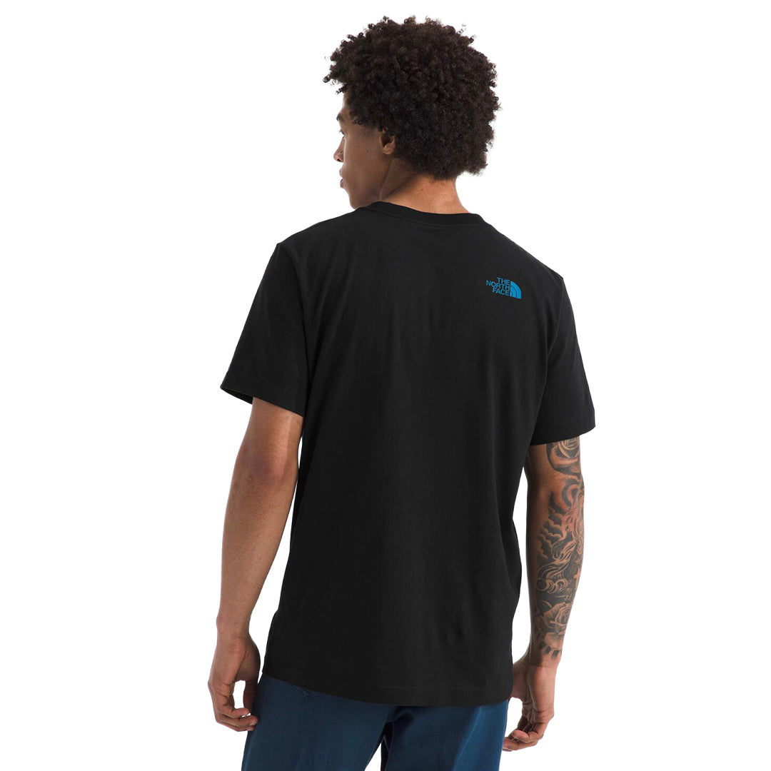 Camiseta S/S Core Regenerative Ink para hombre color negro