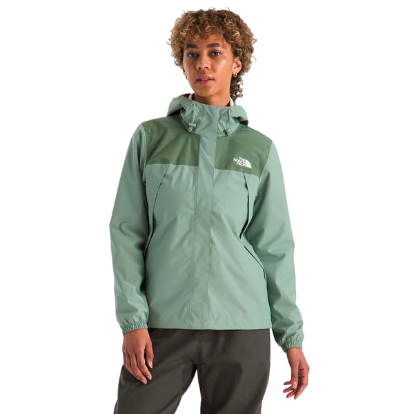 Chaqueta Impermeable Antora Rain para mujer color verde