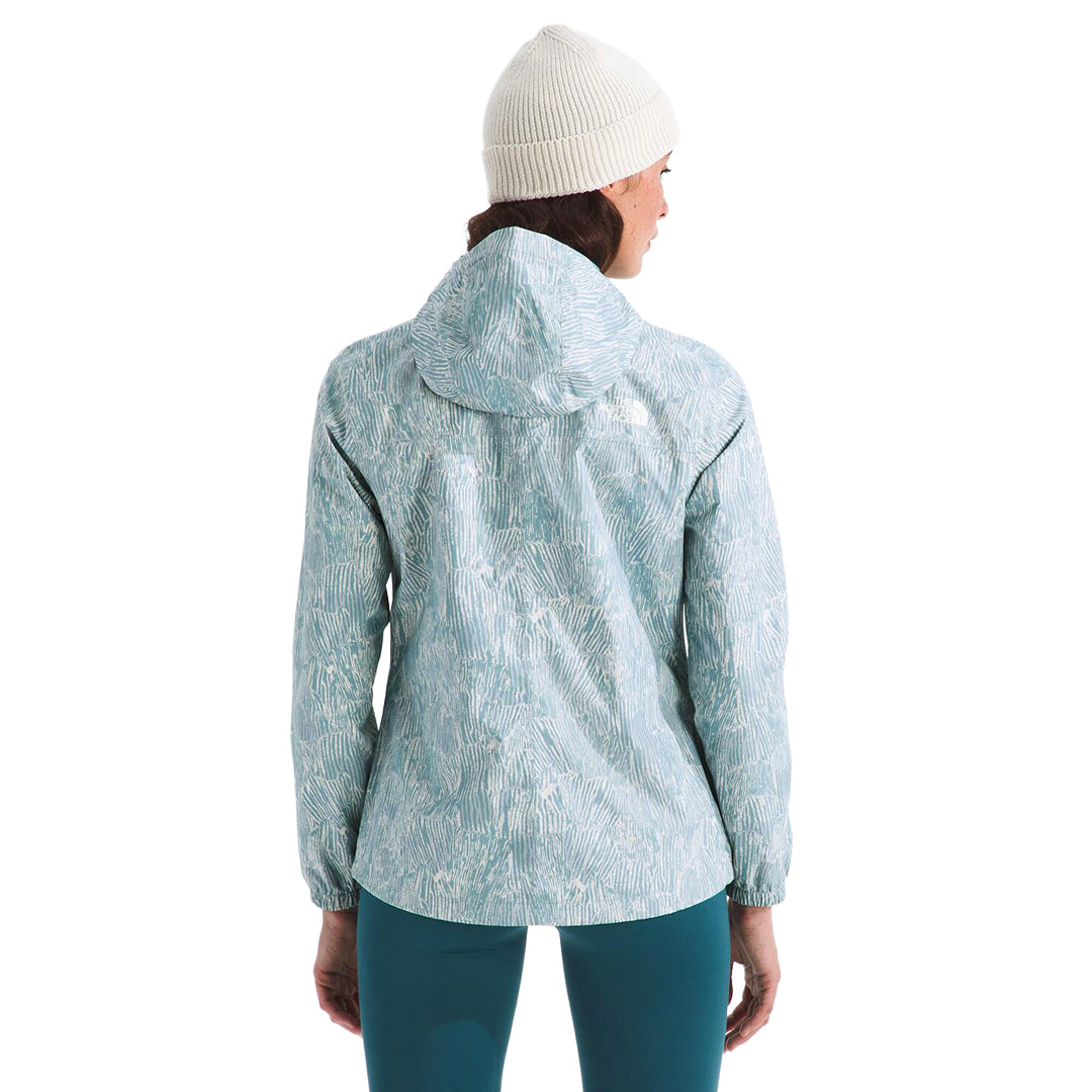 Chaqueta impermeable Antora para mujer color celeste