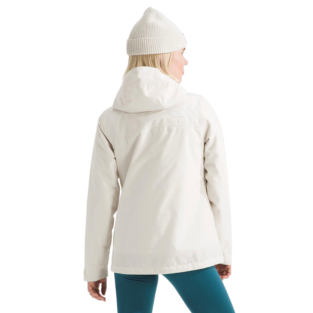 Chaqueta Carto Mono Triclimate Hooded para mujer color blanco