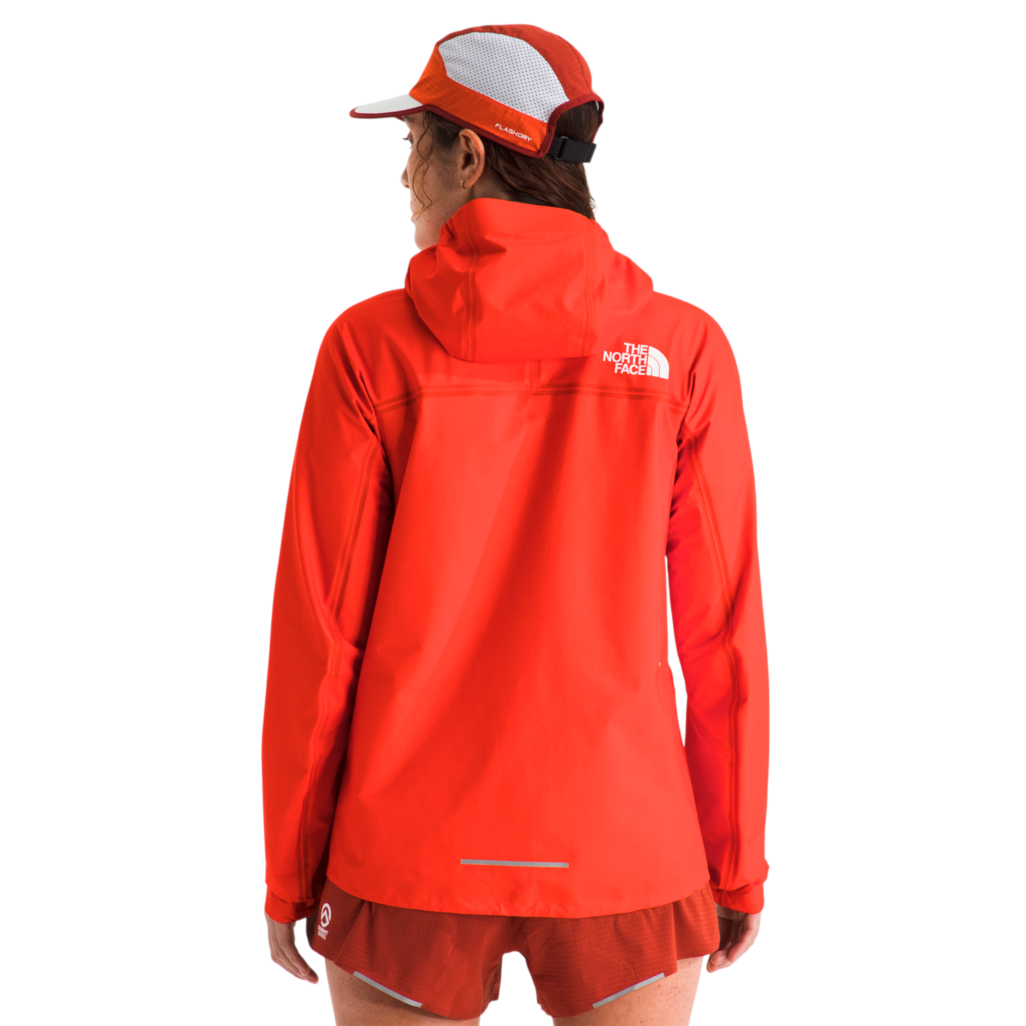 Chaqueta impermeable Summit para mujer color rojo