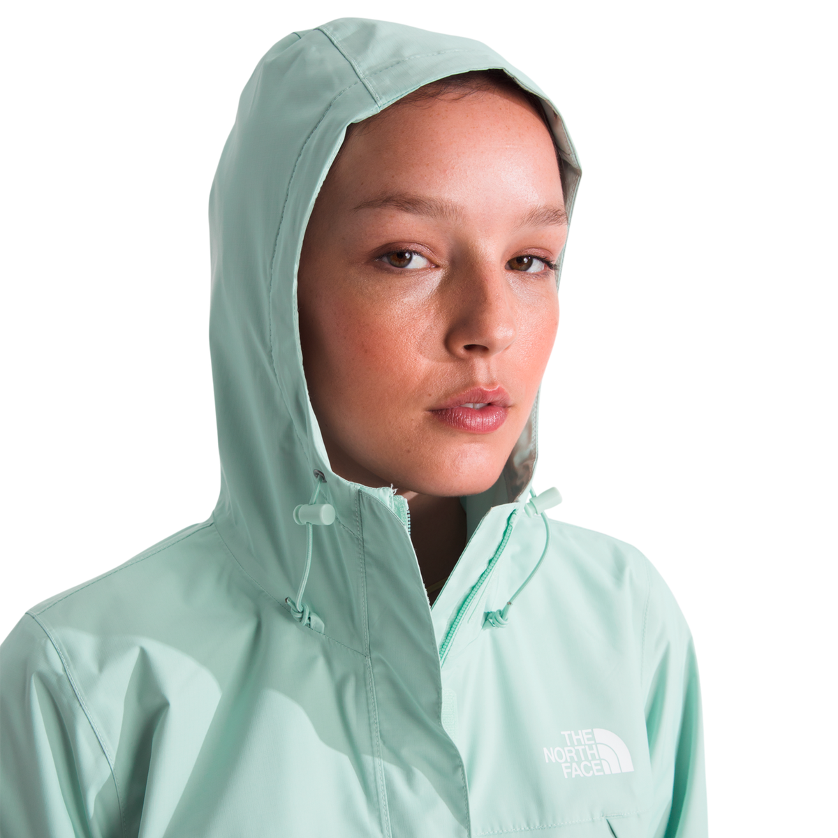 Chaqueta impermeable Antora para mujer color menta