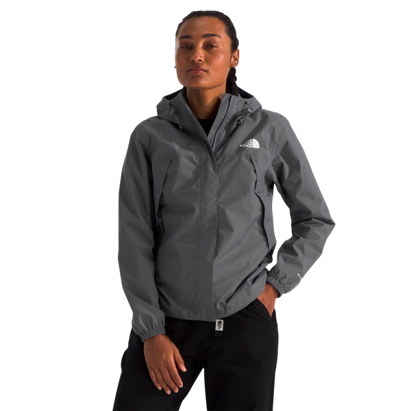Chaqueta impermeable Antora para mujer color gris