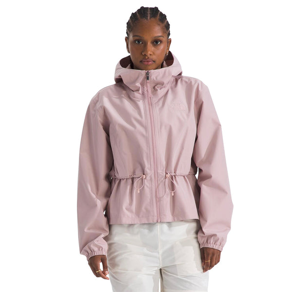Chaqueta impermeable Daybreak para mujer color rosado