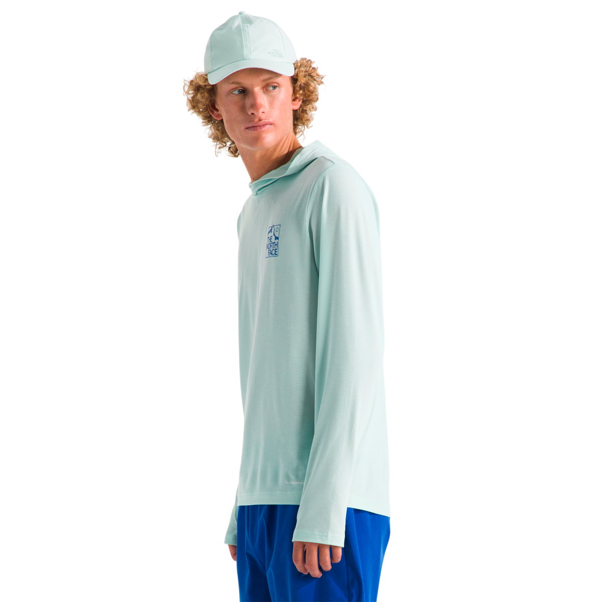 Sudadera Adventure para hombre color menta