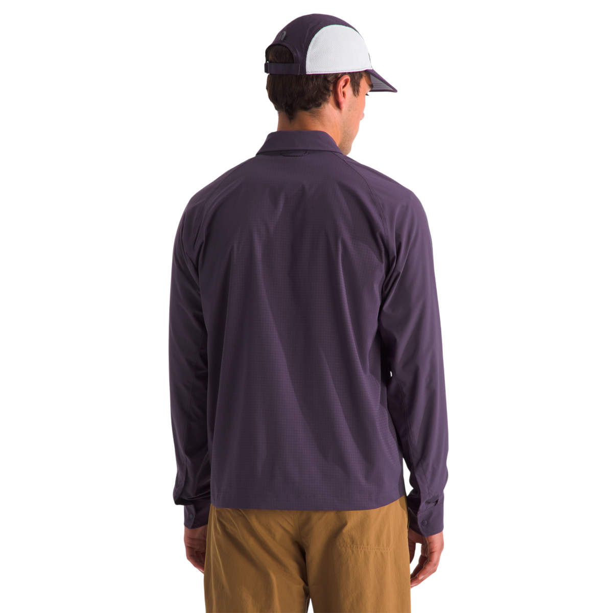Camisa Trail para hombre color morado