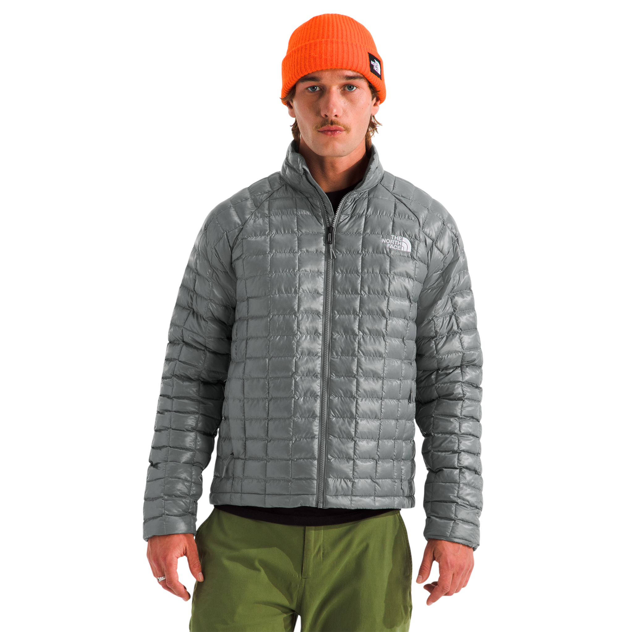 Chaqueta térmica Thermoball para hombre color gris