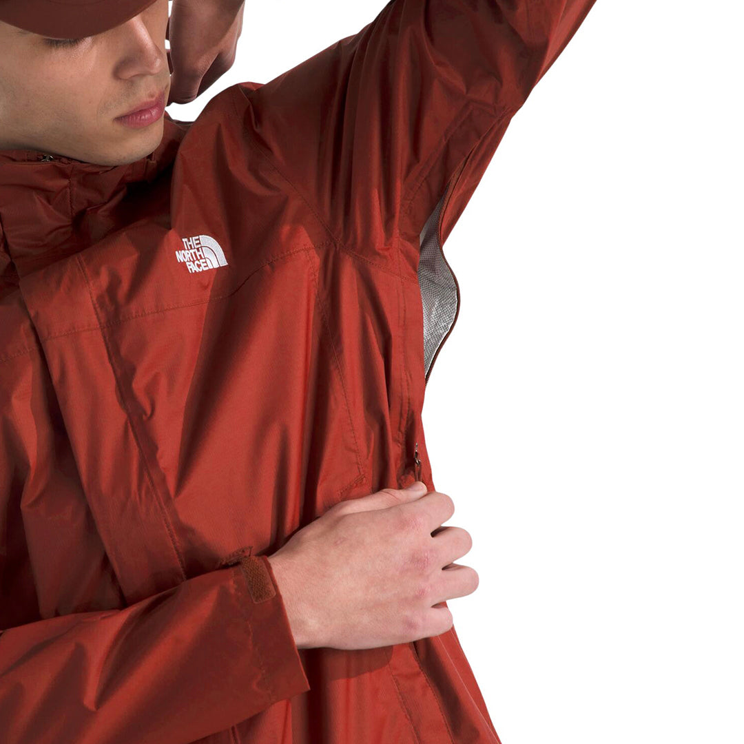 Chaqueta impermeable Venture 2 para hombre color rojo