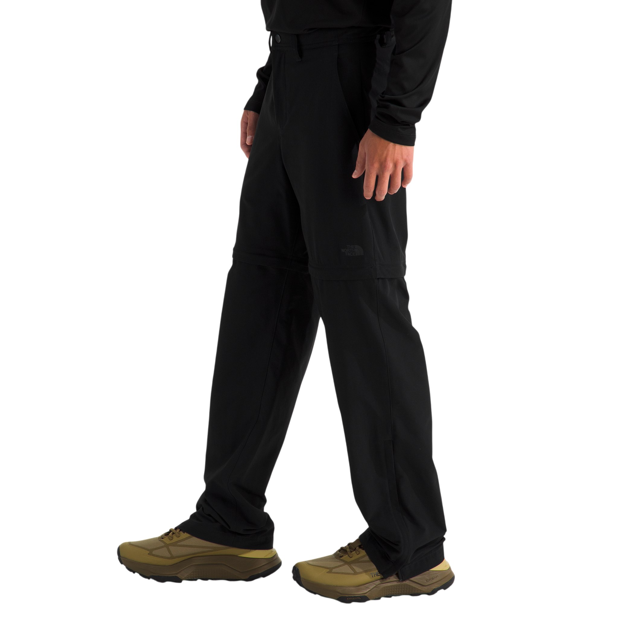 Pantalón convertible Basin para hombre color negro