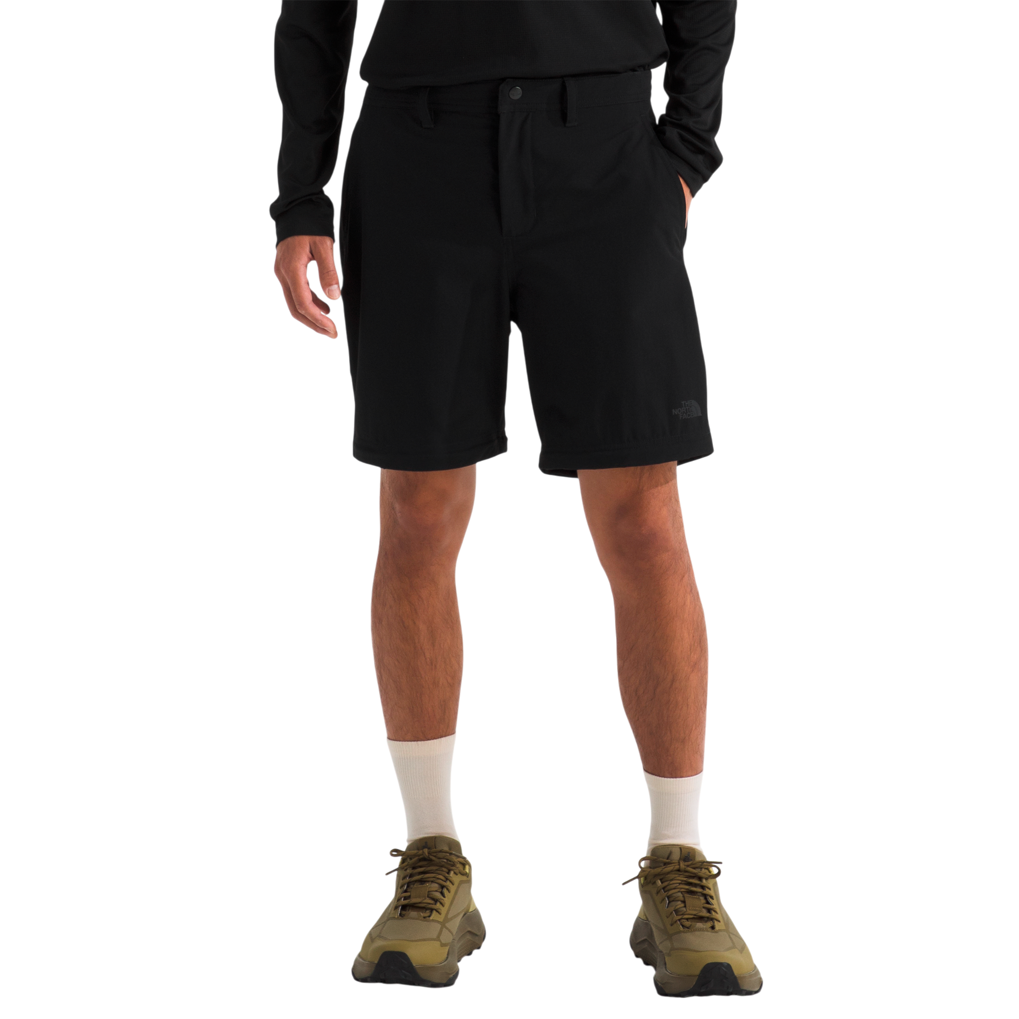 Pantalón convertible Basin para hombre color negro