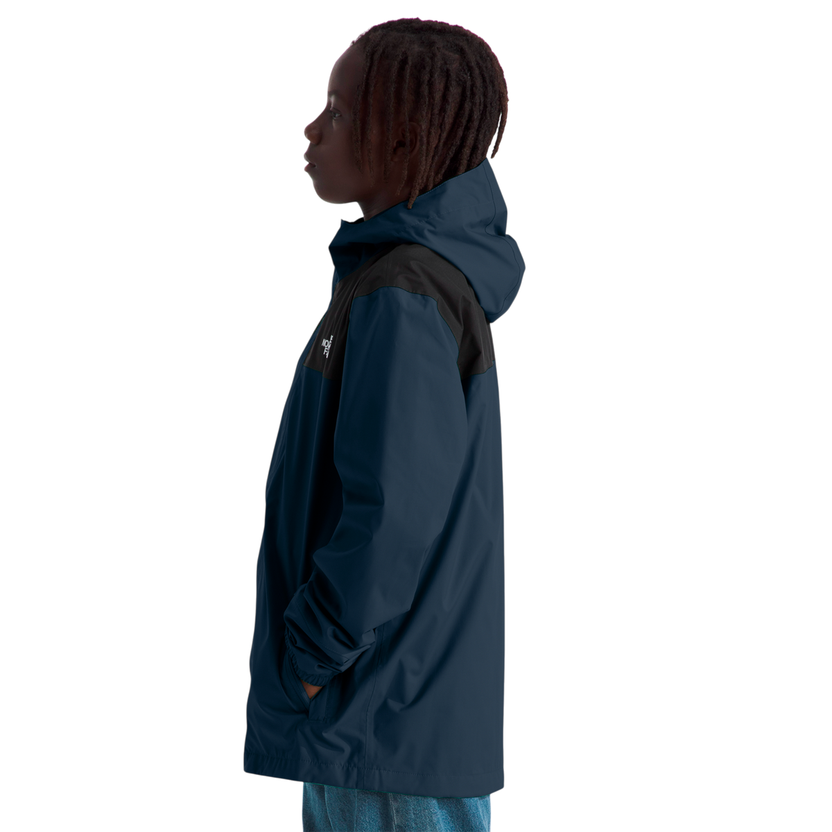 Chaqueta impermeable Antora para niño color azul