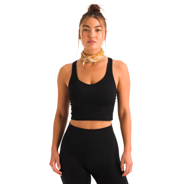 Top deportivo Jaida para mujer color negro