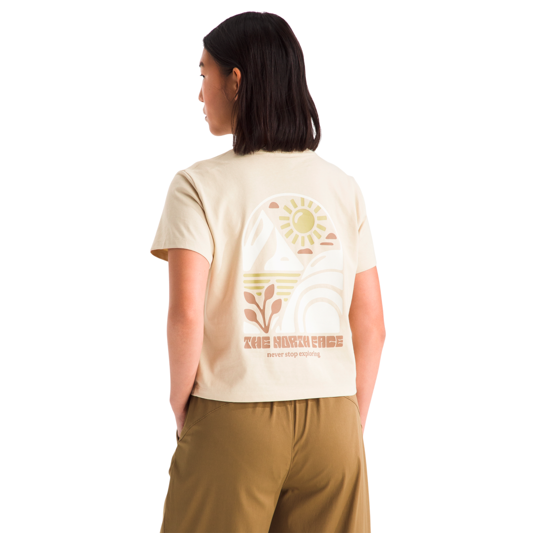 Camiseta Suncutesse para mujer color beige