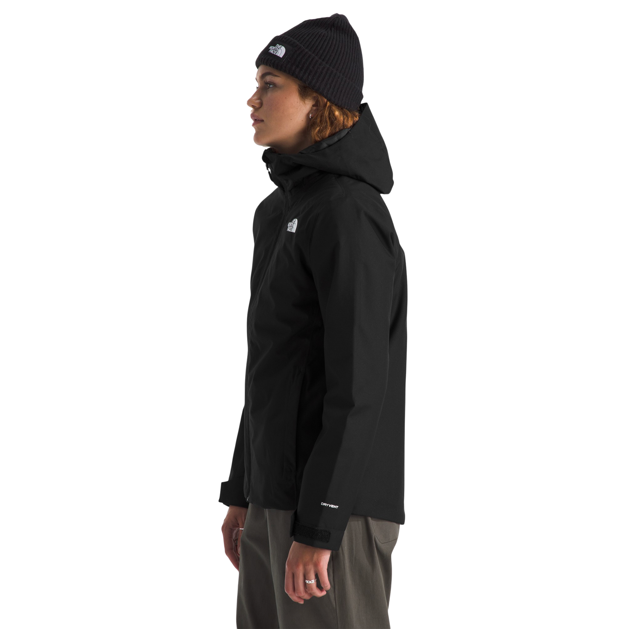 Chaqueta triclimate Quest para mujer color negro